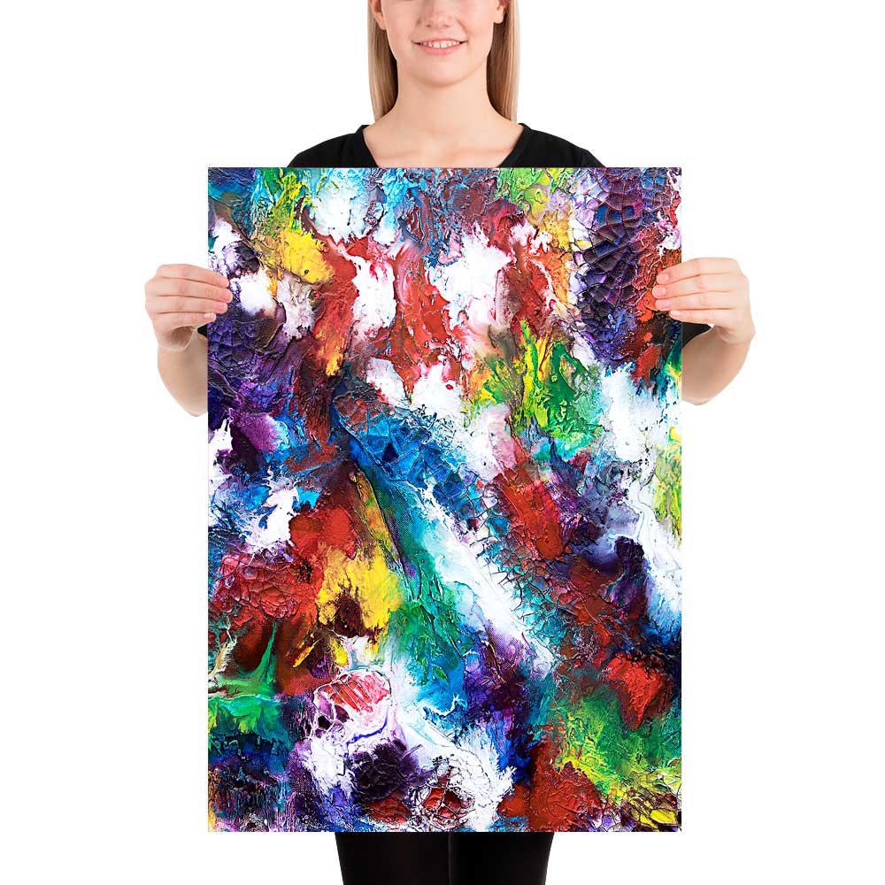 Kunst Plakate in schöne Farben und Designs Horizon I 50x70 cm