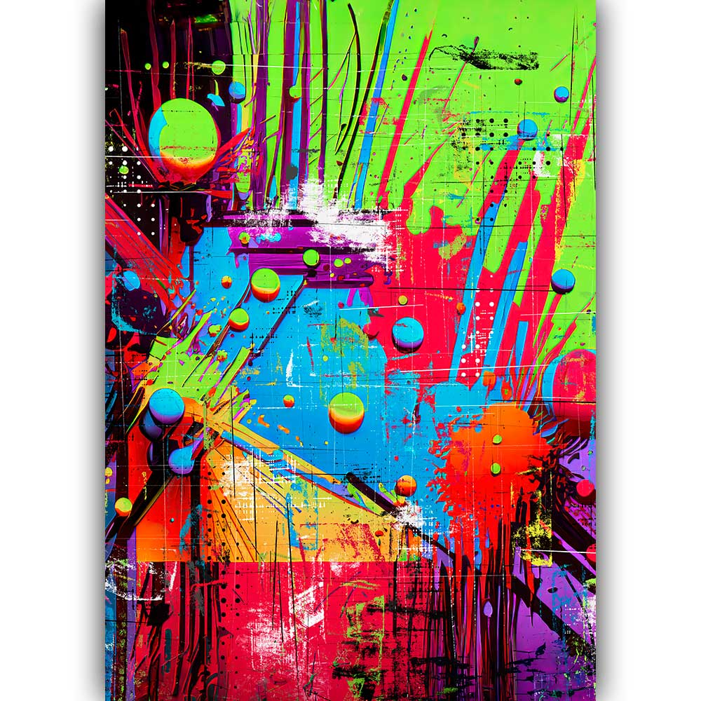 Pop-Art Poster abstrakt Abstracts VII