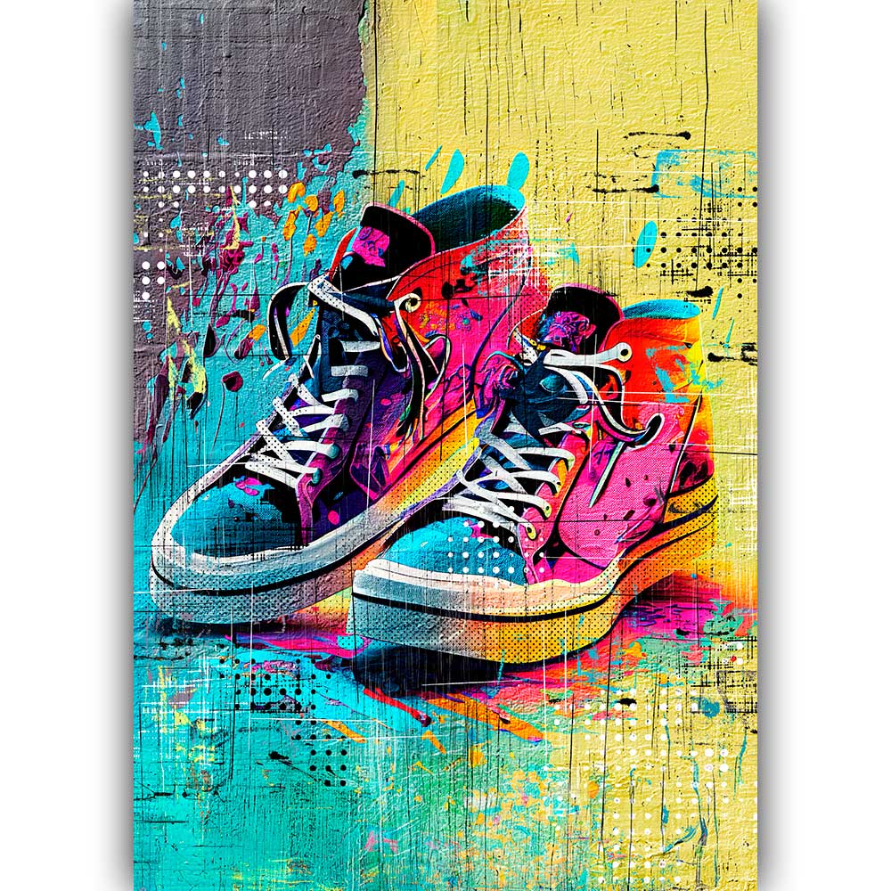 Poster Pop Art Sneakers III
